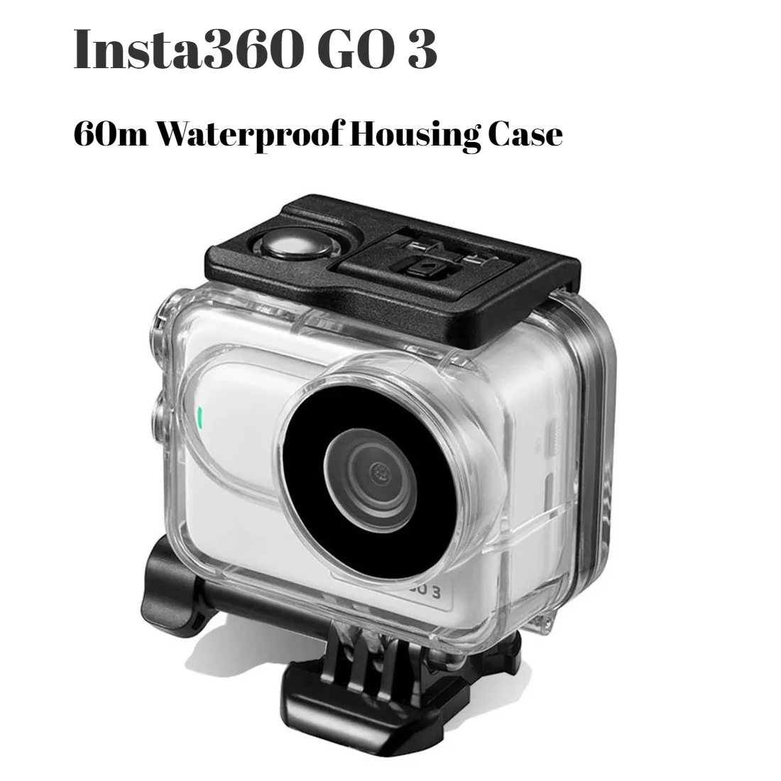 

For Insta360 GO 3 60m Waterproof Dive Case Housing Case Underwater Diving Housing Protective Case Camera Accessories