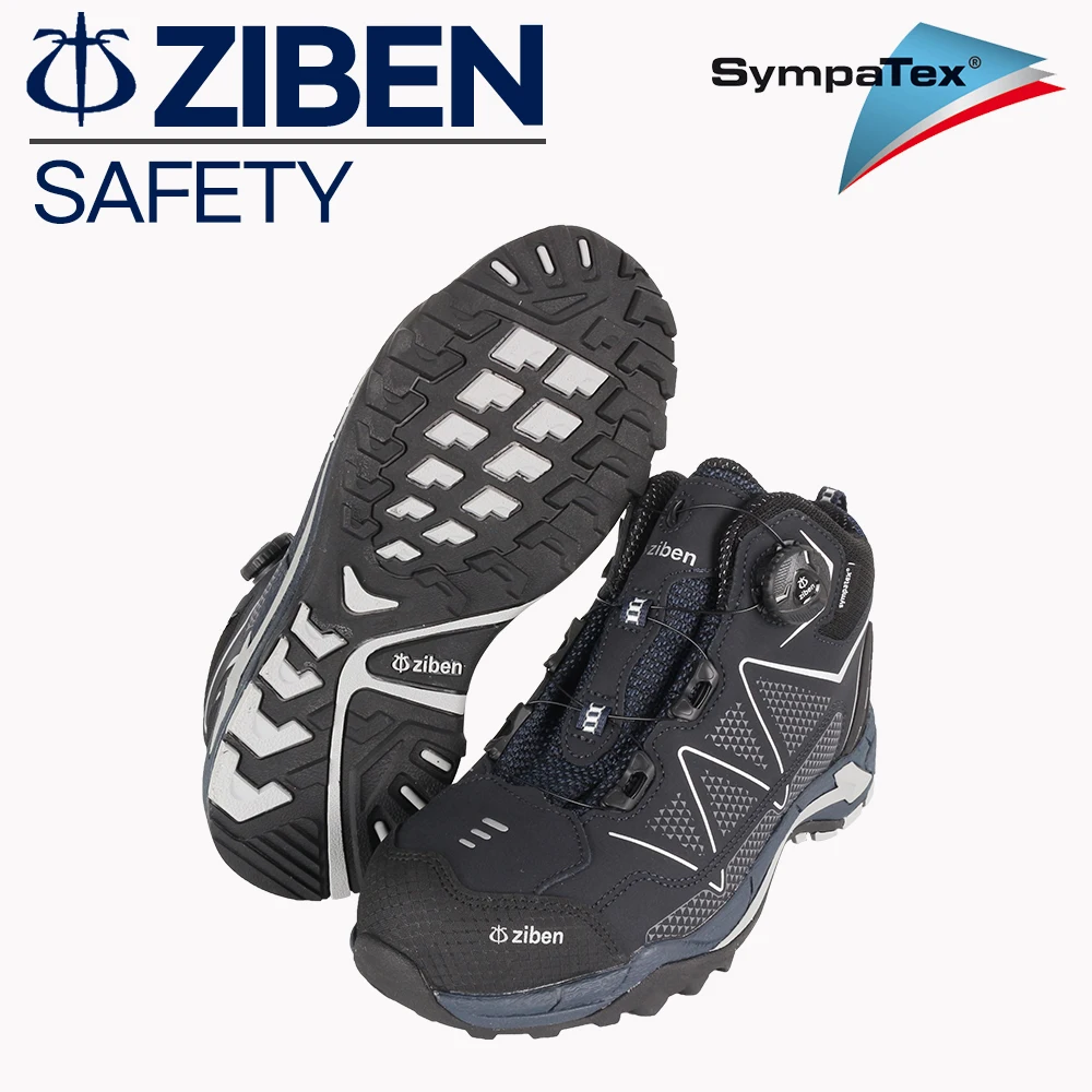 Ziben ZB-171S Safety shoes Sympathy Tex Waterproof Inner Skin Dial Mash Bulletproof Medium 6-inch Safety shoes KCS certification