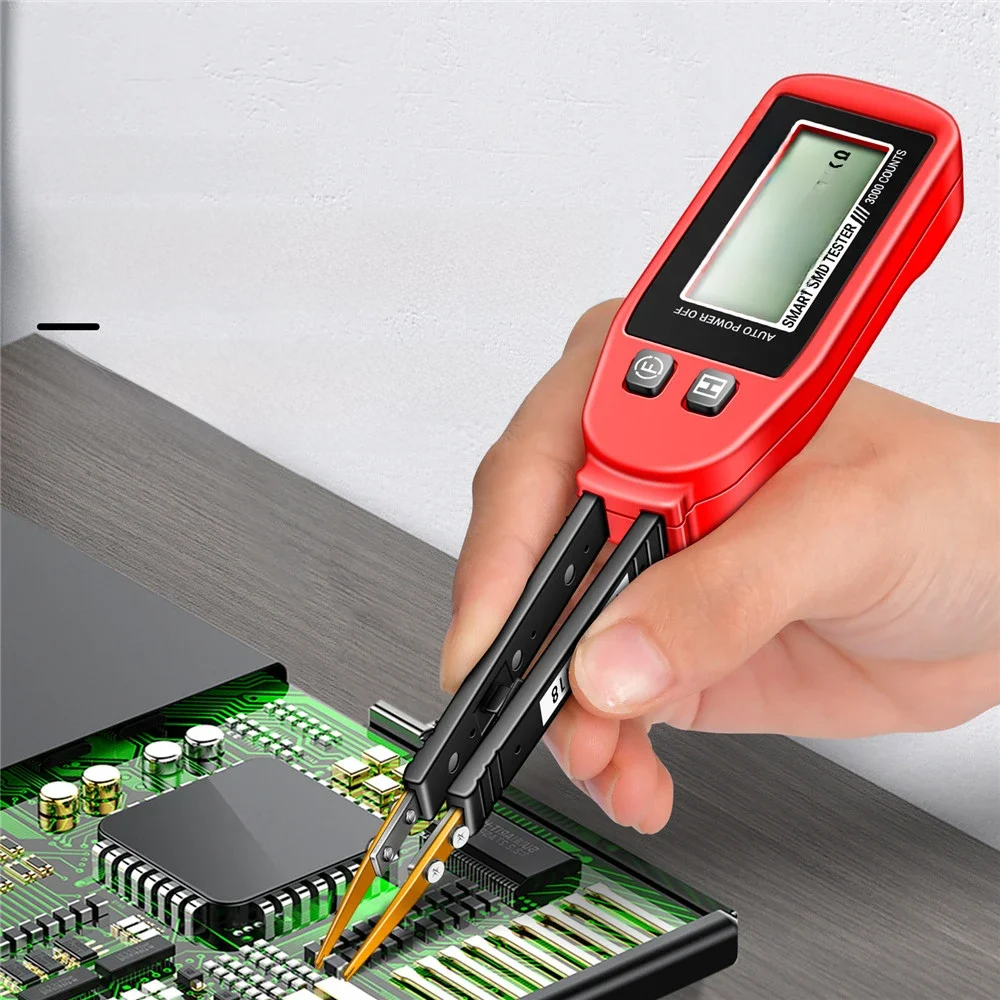 GN701 testeur SMD intelligent testeur SMD intelligent multimètre capacité résistance Diode condensateur stylo de Test affichage LCD 3000 points Test