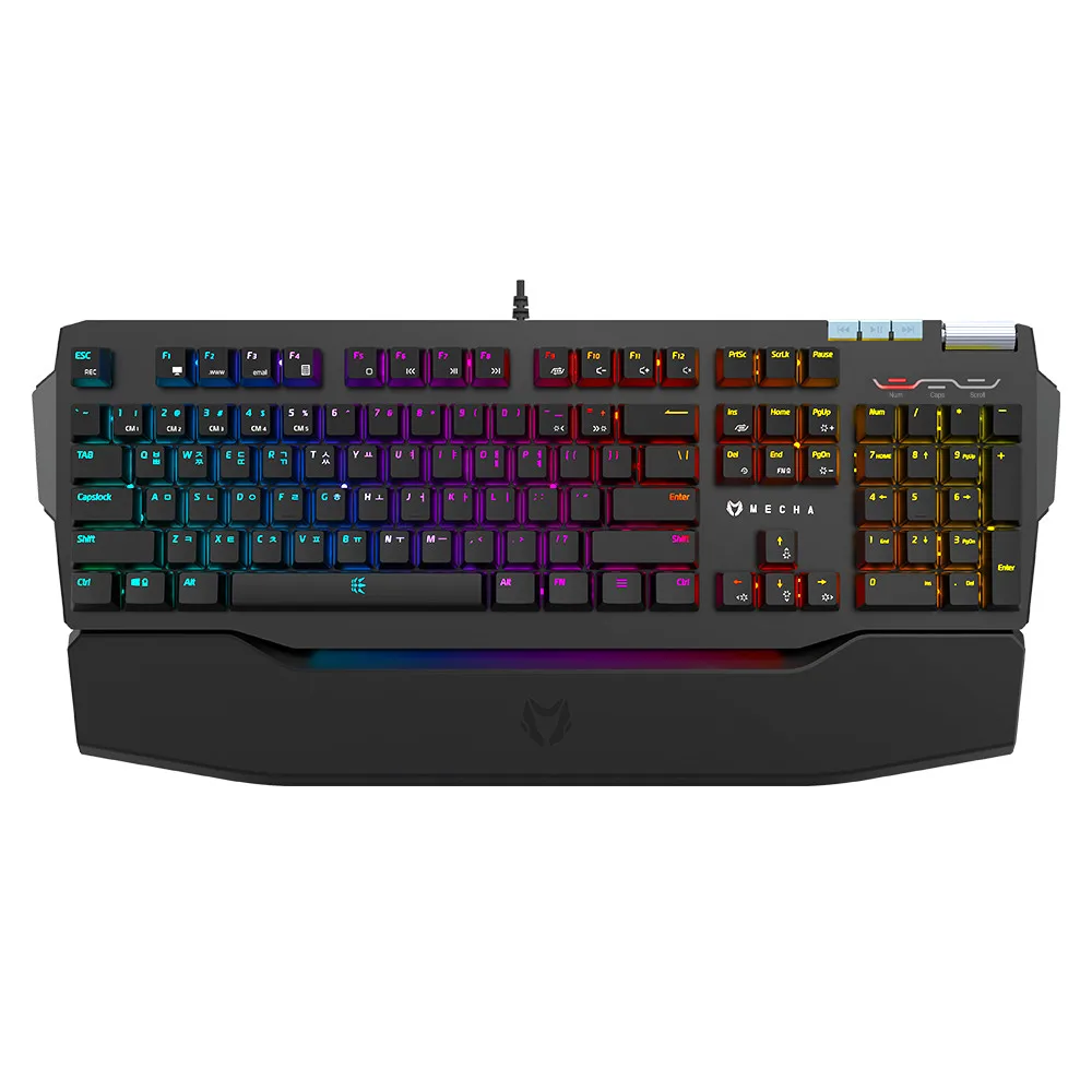 [US] MECHA ZK-1 KALE Box RGB Gaming Mechanical Keyboard Axis English Keycap