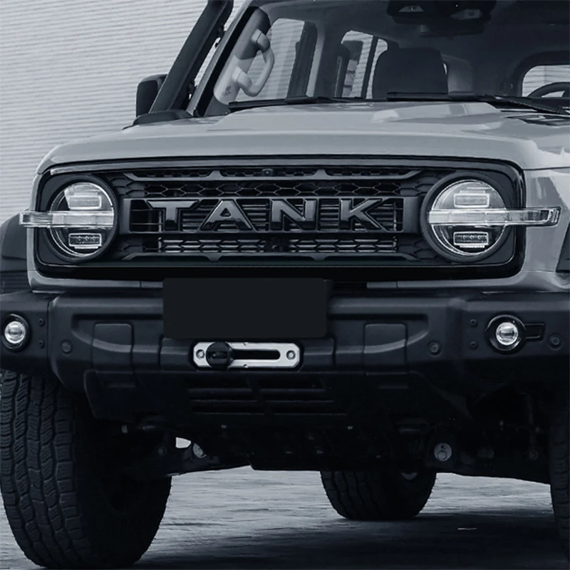 For GWM Tank 300 Grille High Quality ABS Grille Auto Parts Car Exterior Accessories Border Style Front Grille