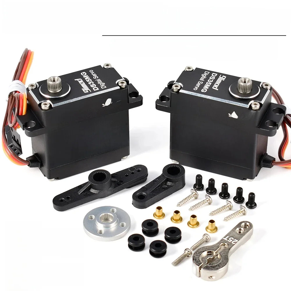 9Imod Ld 35Kg Waterpoof Servo Volledig Metaal Voor 1:8 1:10 Rc Crawler Scx10 Trx4 D90 - afbeelding 2