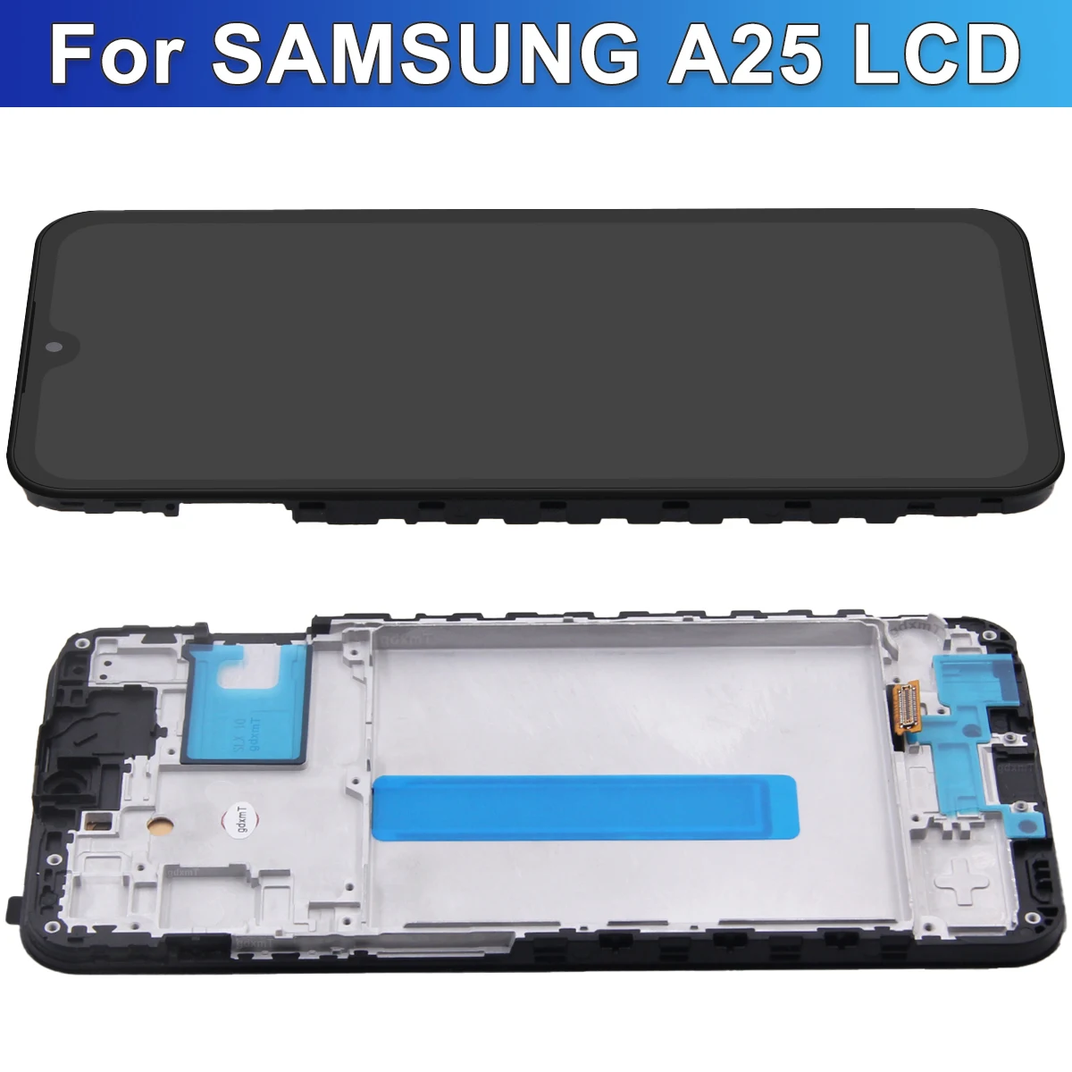 6.5\'\' AMOLED For Samsung A25 5G LCD Display Touch Screen Digitizer Assembly for Samsung A256 A256E A256B Display With Frame