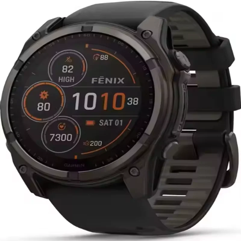 

Оригинальные НОВЫЕ умные часы Fenix XS 7/8 с солнечной батареей GPS и IPS-дисплеем, функция компаса, усиленного волокном 51 мм