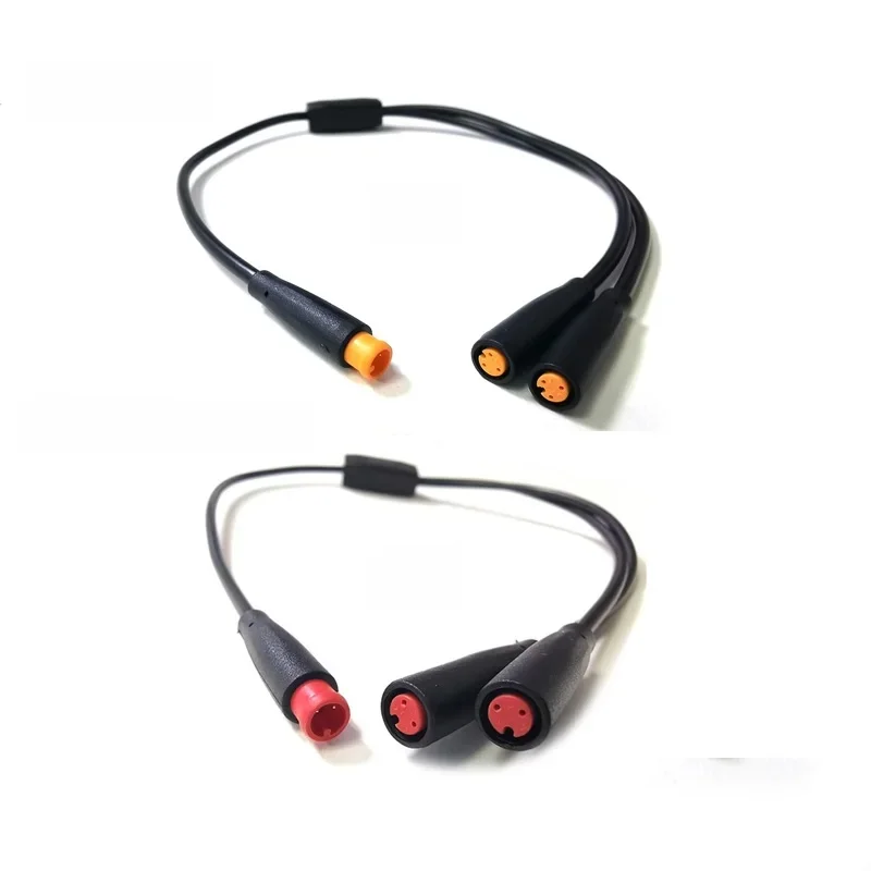 AliExpress QvvCev 6mm M6 2 3 Pin 1 male to 2 female Splitter Julet Electric Butt Cable Plug Connector for ebike waterproof Signal Sensor cord A7