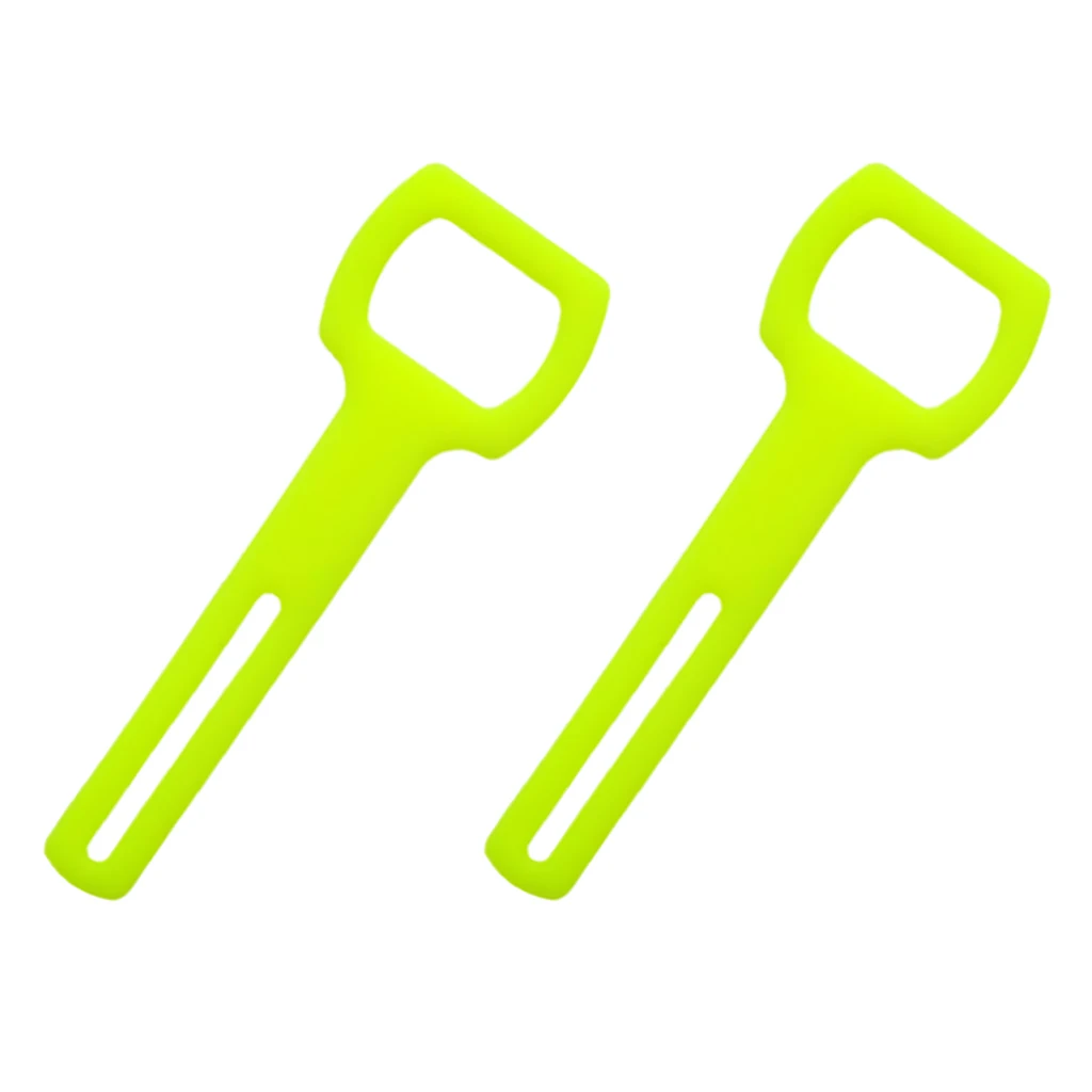 2 Pcs Silicone Mouthpiece Holder 2nd Stage Regulator Octopus Retainer Straps Underwater Scuba Diving Snorkeling Accessories