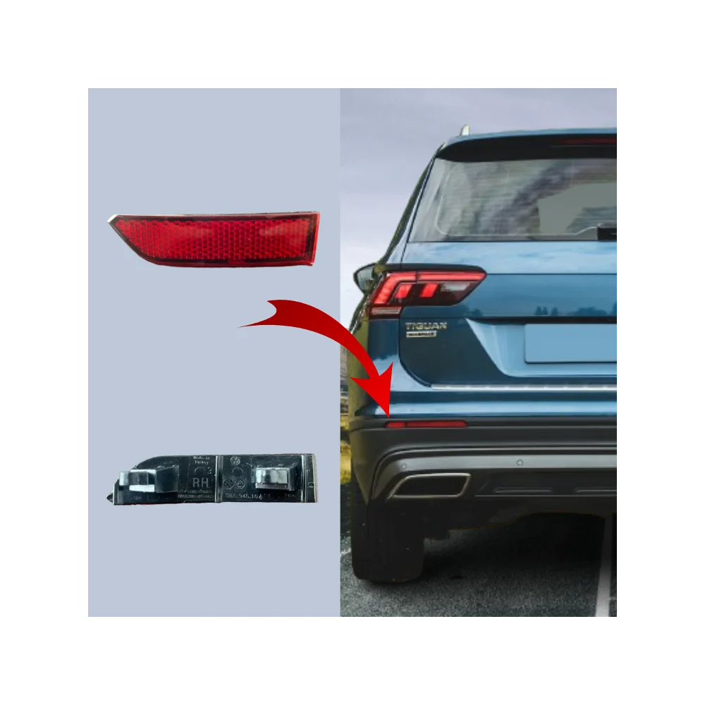 

Для нового Volkswagen Tiguan Ad отражатель заднего бампера Oem 5NA945104A