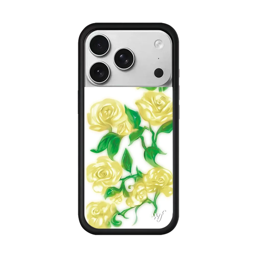 جديد Wildflower الورود ثلاثية الأبعاد WF الطنان جراب هاتف آيفون 17 12 13 14 15 16 برو ماكس زائد ليكسايد لامب INS القمر الكرتون غطاء