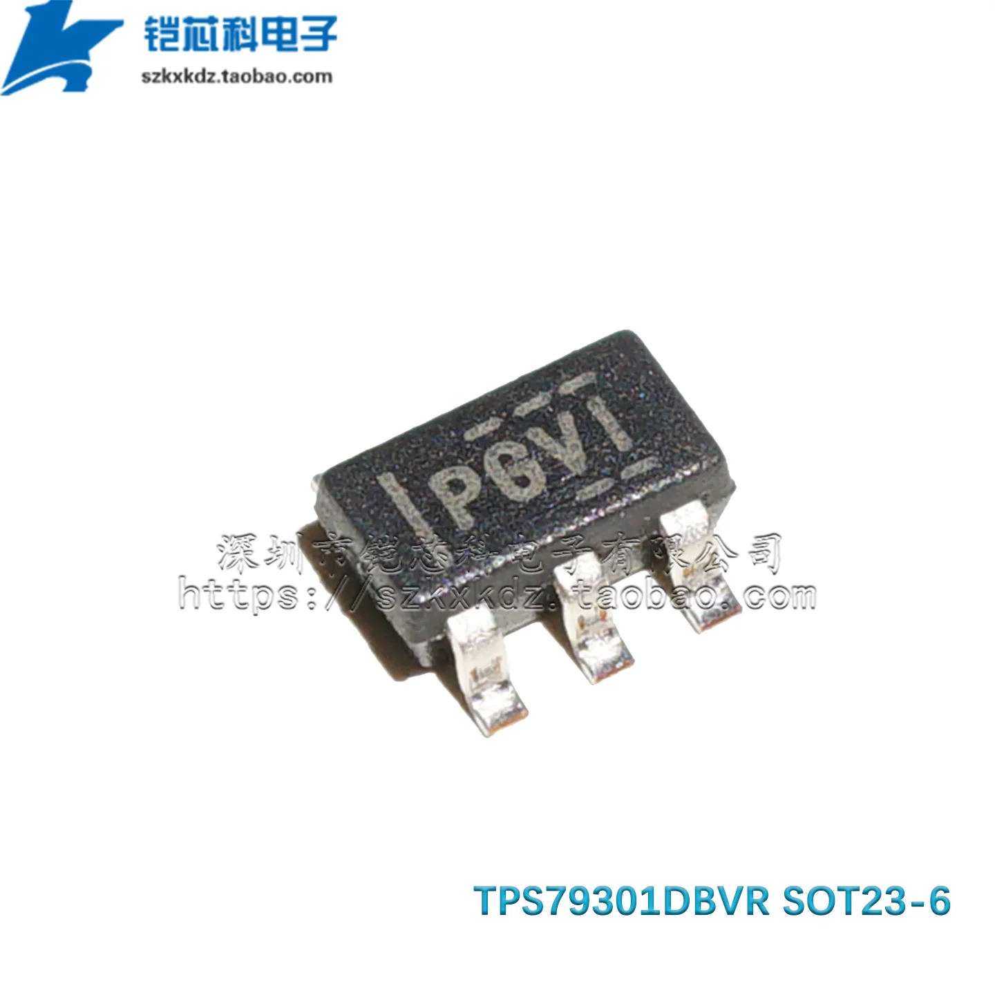 10Pcs Original TPS79301DBVR TPS79301DBVT TPS79301 PGVI SOT23-6 New SMD IC 200mA low-dropout voltage regulator with enable