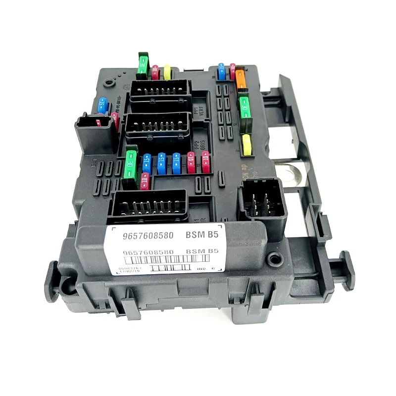 ENGINE FUSE BOX BSM Circuit Board Electrical Relay Car Accessories Used For Peugeot 206 307 Citroen C2 C5 6500Y1 9657608580