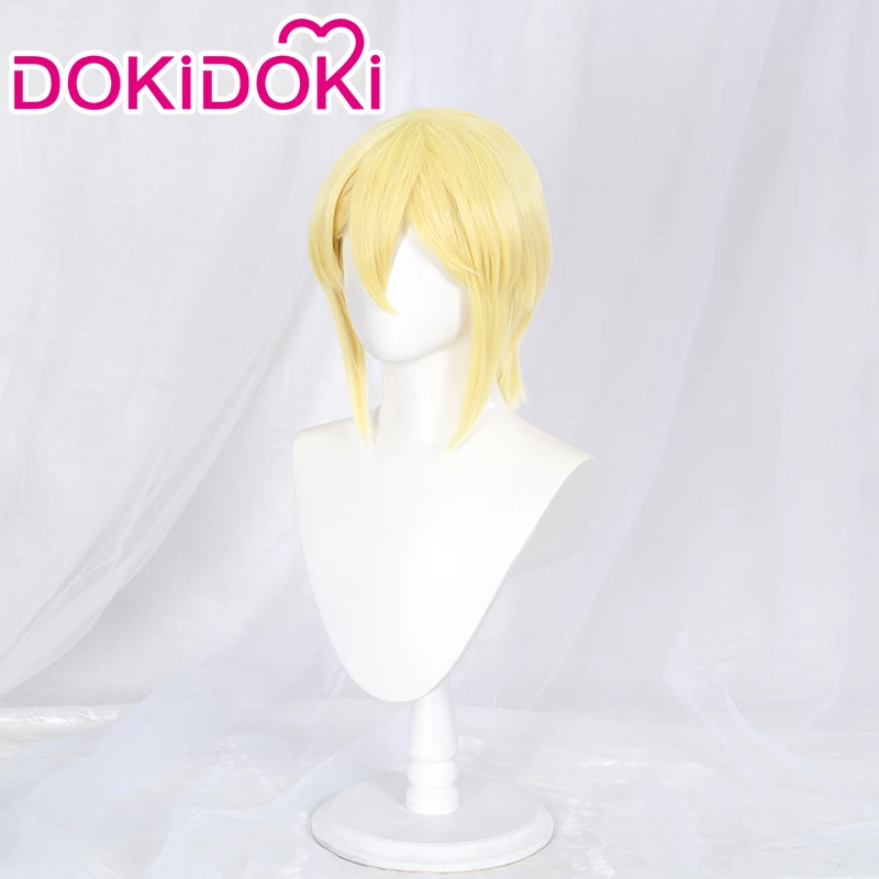 IN STOCK William James Moriarty Wig Anime Moriarty the Patrio Cosplay DokiDoki Wig Blonde Hair High Heat Resistant Christmas