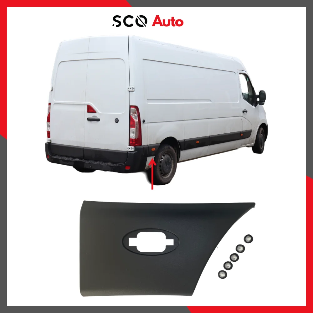 Side Panel Moulding rub Strip for Renault Master MK3 for Opel Movano B for Nissan NV400 768F30007R Fender Moulding Strip