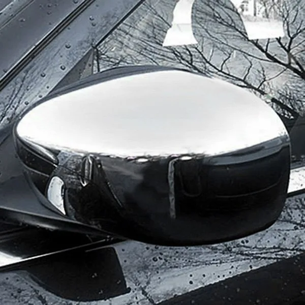 PAR de Cubiertas de Espejo Cromadas para Chrysler 300 300C 2005-2010 Dodge Magnum 2005-2010 Dodge Charger LHD (No apto para modelos 300M R/T SRT8)