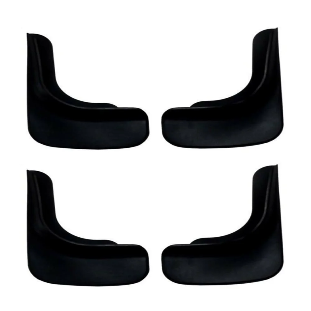 For Peugeot Rifter, front and rear Gaiter, mudguard, 4 pieces (Set). Matte black. Flexible. With or without writing. A + Quality