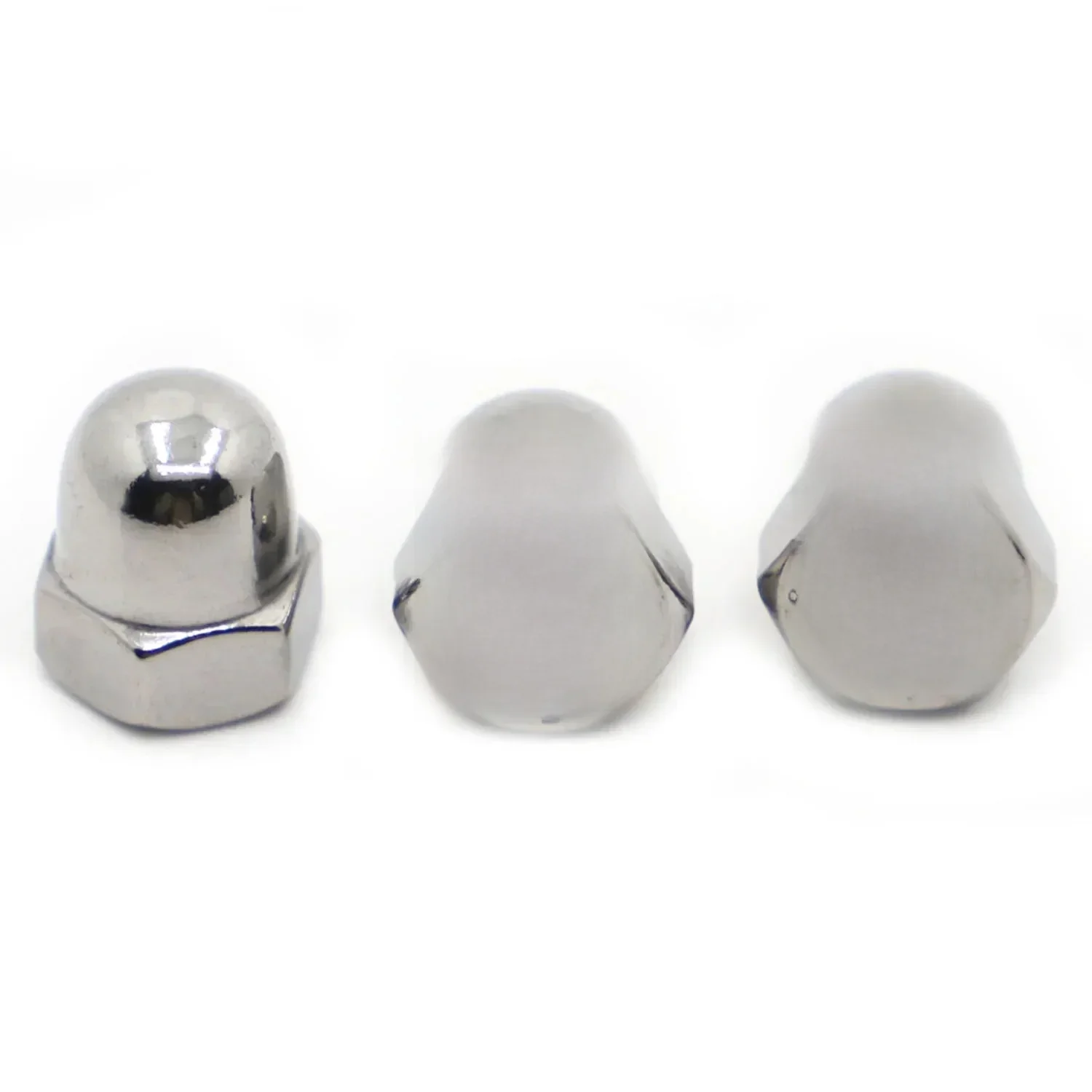 Écrous à capuchon en acier inoxydable M3 M4 M5 M6 M8 M10 M12 M14 M16 304, couvercle décoratif, écrou demi-cercle à gland DIN1587