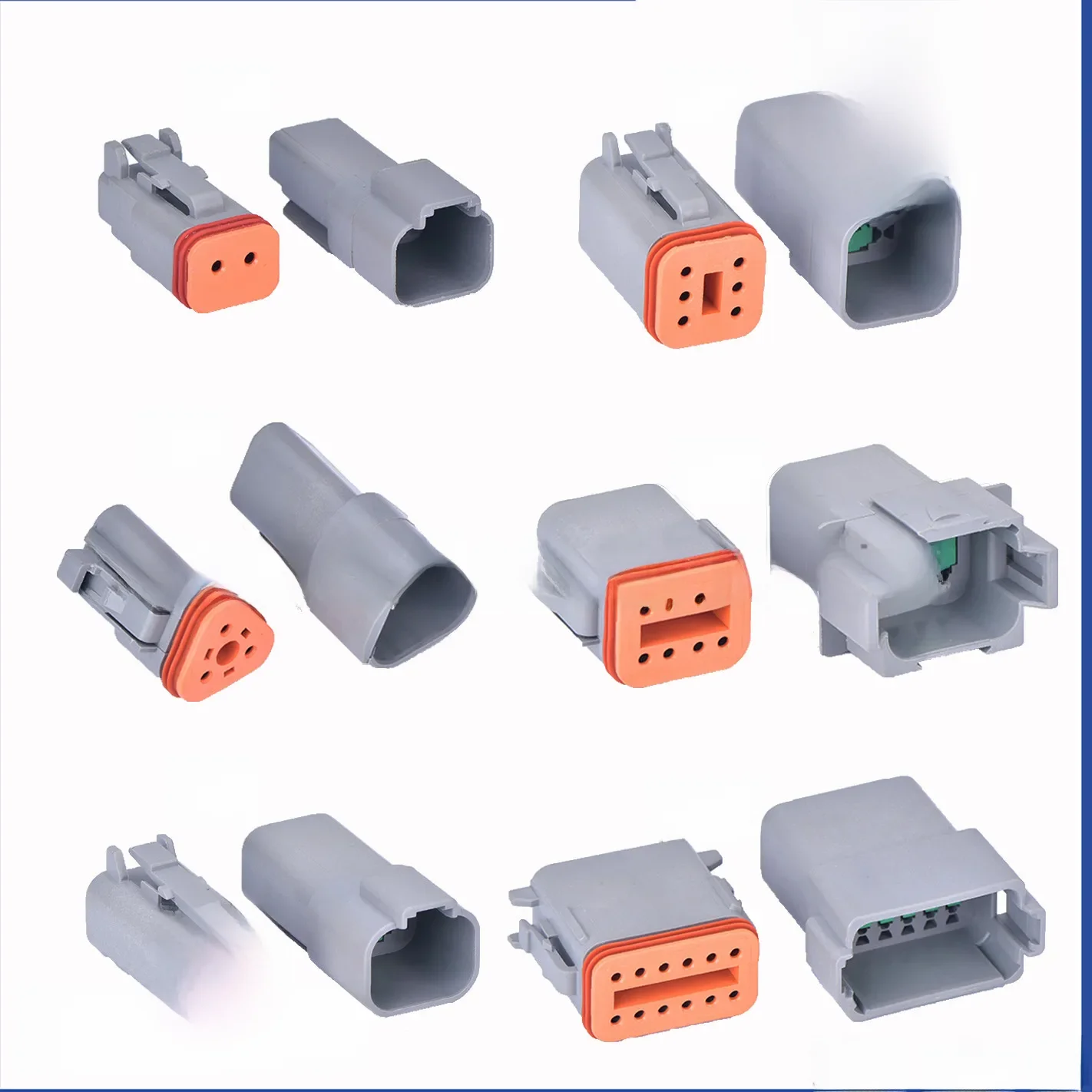 Connecteur pour Deutsch DT DT06-2S DT04-2P DT06-3S DT04-3P DT06-4S DT04-4P DT06-6S DT04-6P DT06-8S DT04-8P DT06-12S DT04-12P