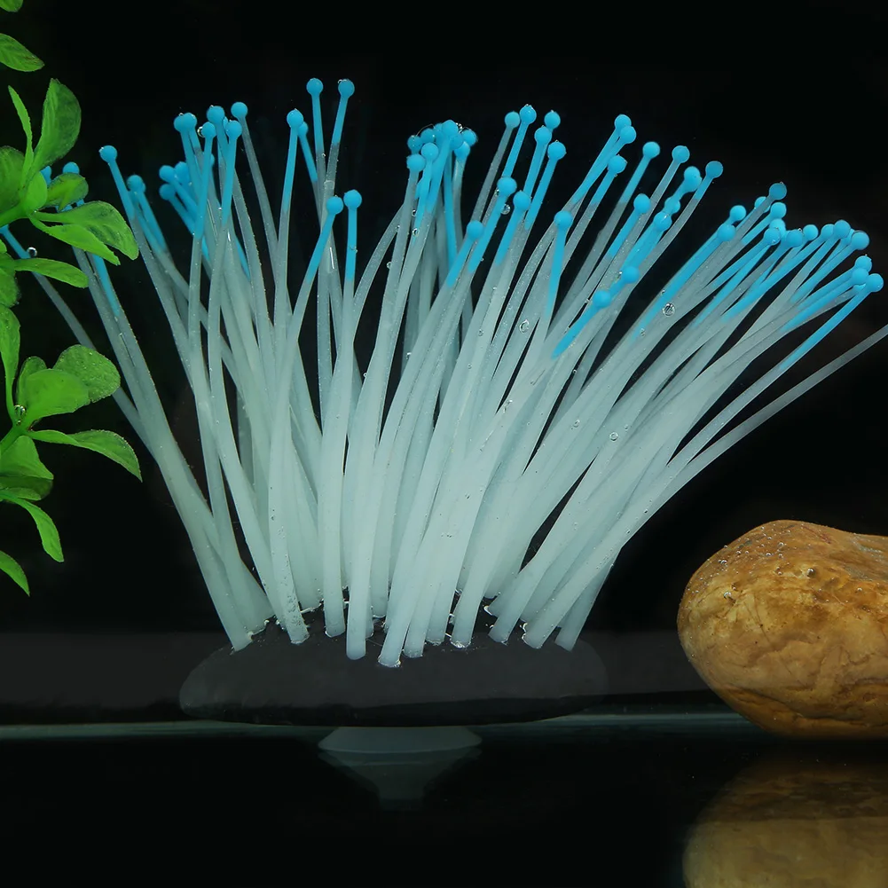 Vivid Artificial Night Luminous Coral Plant Ornaments For Aquarium Underwater Fish Tank Aquarium Underwater Fish Tank