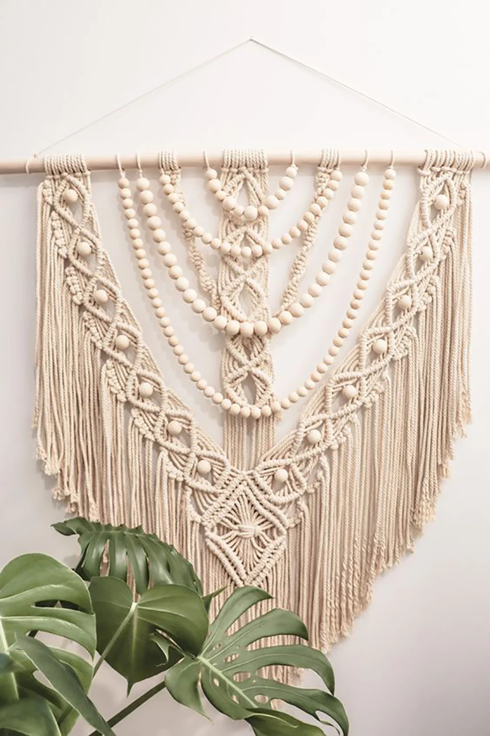 Boho Macrame Knitted Wall Hanging Dream Catcher  Design Handmade Bohemian Warm Kids Decoration Baby Room