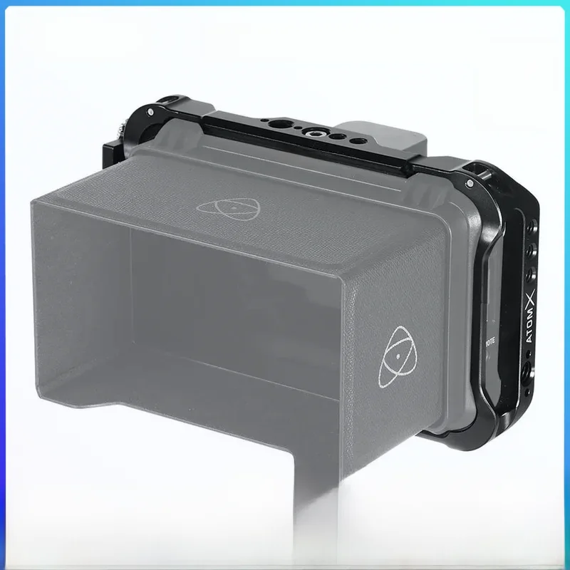 Gaiola para câmera SmallRig com braçadeira de cabo, Trilhos NATO, Arri localizadora de furos, AtomX,