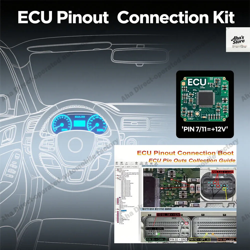 

Latest Ecu Pinout Connection Boot Ecu PinOuts obd2 scanner Software Collection Repair Files Guide To ECU Editable Wiring Diagram