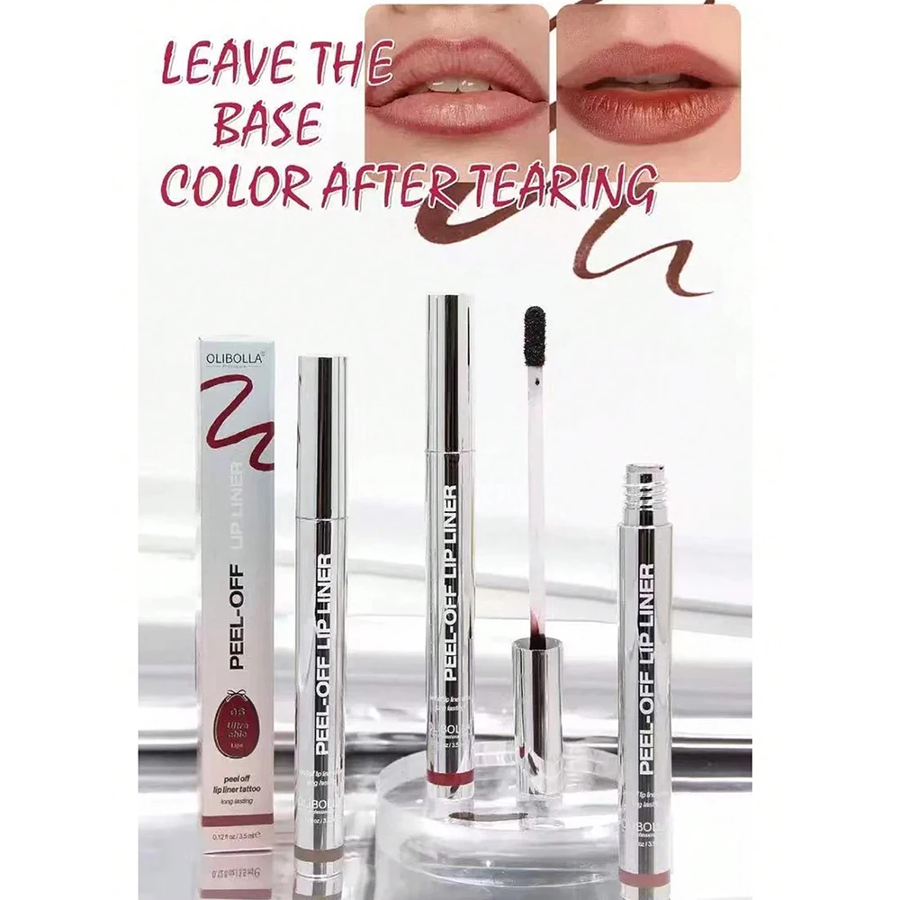مقاوم للماء بطانة الشفاه تقشر الوشم ملمع الشفاه مقاوم للماء طويل الأمد ماتي الشفاه كونتور المسيل للدموع الشفاه وصمة عار مستحضرات التجميل