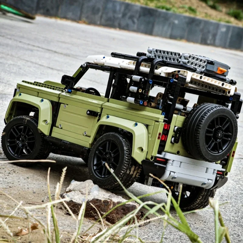 2573 قطع سيارة اللبنات على الطرق الوعرة نموذج سيارة بناء ألعاب مكعبات للبالغين الاطفال هدايا عيد الميلاد 42110