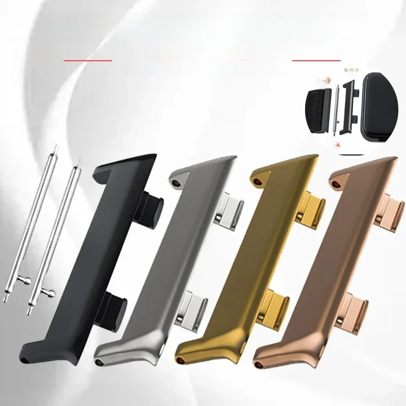 Adaptateur de connecteur en métal de haute qualité pour montre connectée OPPO, accessoires de Bracelet, 41MM/46MM, 2 pièces