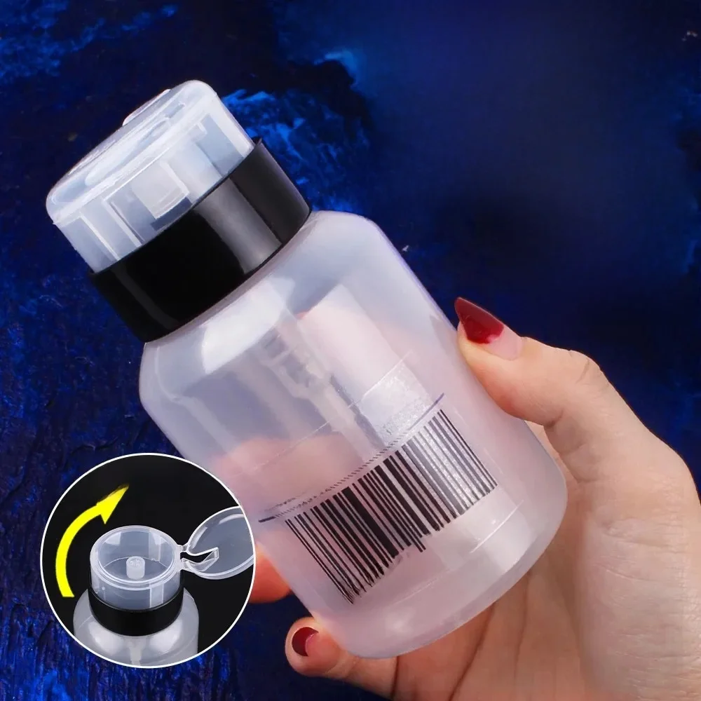 LUXIANZI 200ml naciśnięta plastikowa butelka na alkohol z zamkiem środek do czyszczenia pasta lutownicza topnik prasa do naprawy tabletu PC — zdjęcie 2