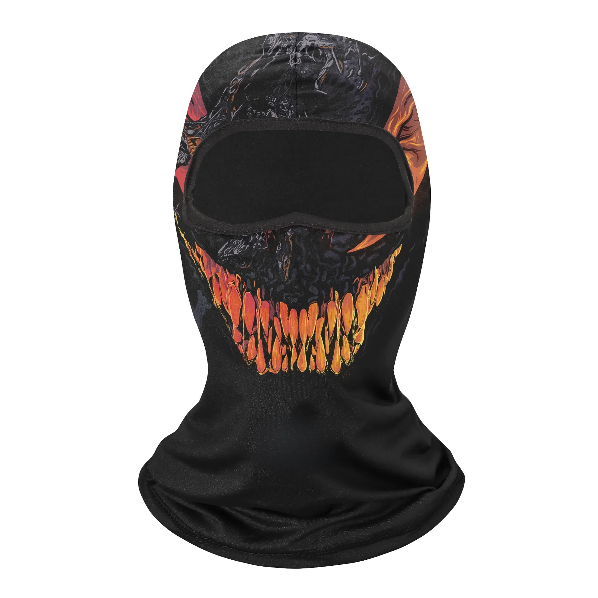 AliExpress Outdoor Sunscreen Balaclava Motorcycle Skull Face Mask Quick-dry Riding Helmet Liner Cap Venom Ski Mask MTB Bicycle Headgear