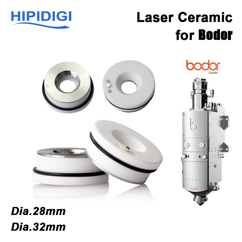 Bodor Laser Ceramic Body Ring Dia.28mm M11 Dia.32mm M14 Nozzles Holder for Bodor Fiber Cutting Head Parts