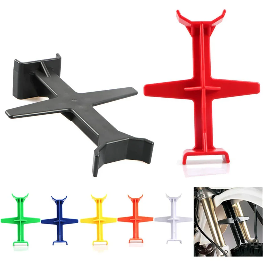 AliExpress NONE Motorcross Dirt Bike Plastic Fork Support Guard Transportation Protector Fork Saver Brace For for CR80 CR250 CRF450R DRZ400S