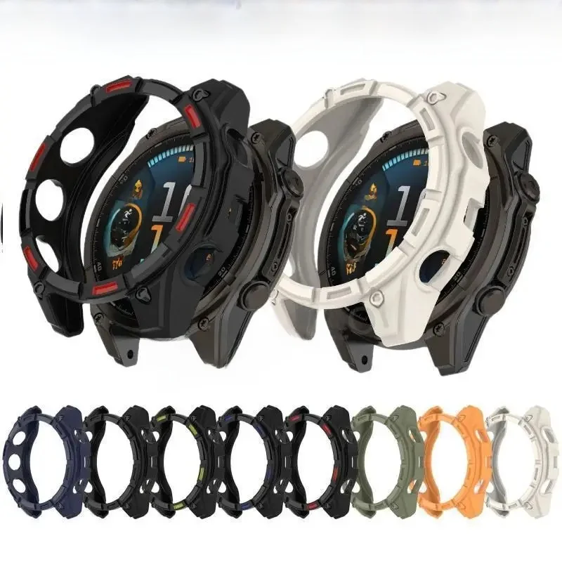 Miękkie etui TPU do paska zegarka Garmin Descent Mk3i 51 mm Osłona z paskiem Mk 3i Protector Shell Bumper Cover Accessoies — zdjęcie produktu 7
