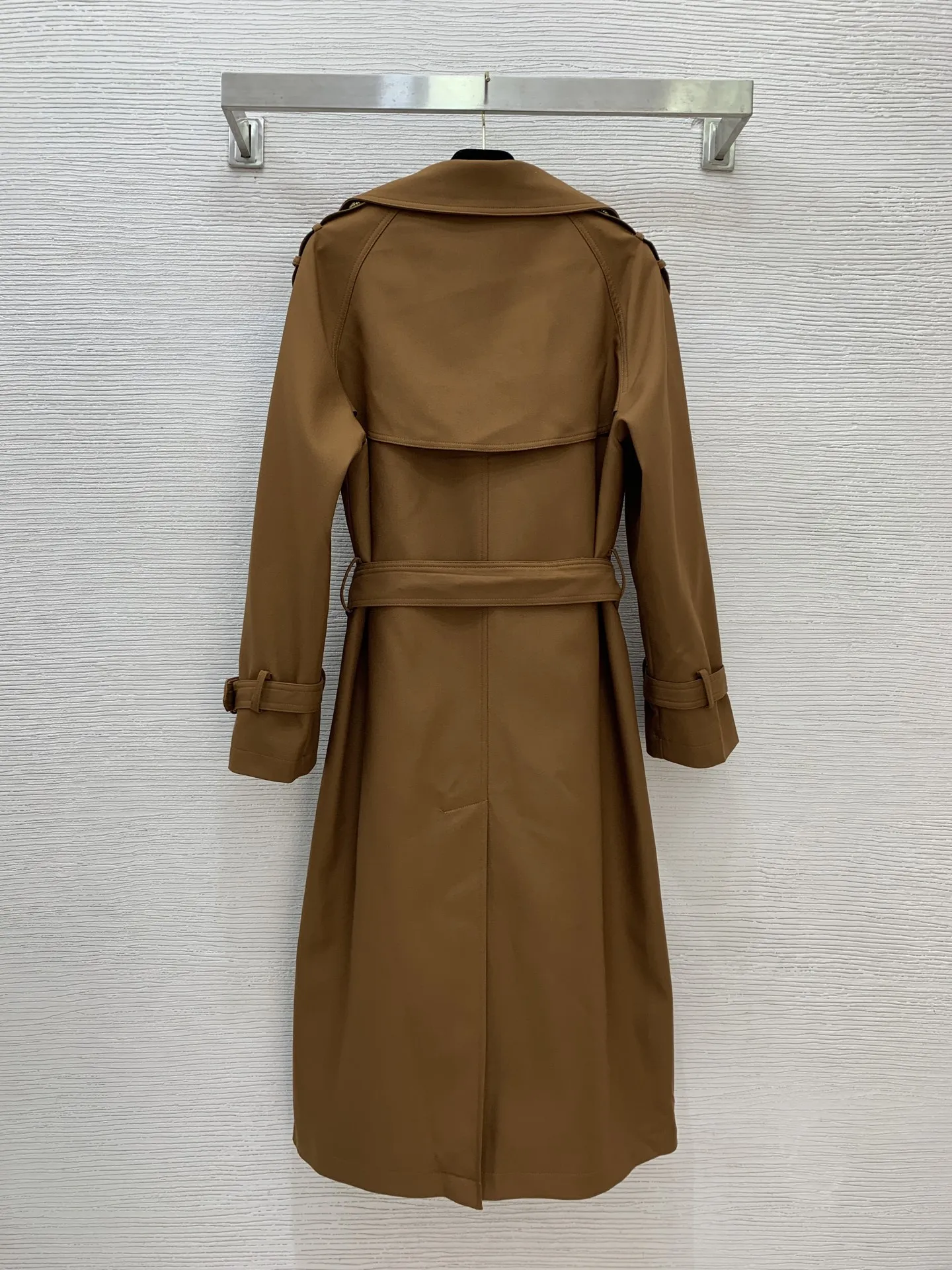 

2025 Autumn Winter New Style Women's Oversized Trench Coat - Belted Waist, Mid-Length, Elegant Warm Outerwear, Hot Sale