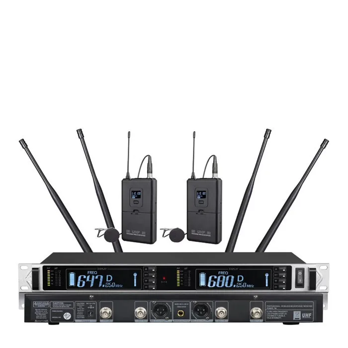 TURE DIVERSITY 640-690MHz UR-3500-L professional audio sound uhf dual-channel wireless lavalier microphone wireless lapel mic