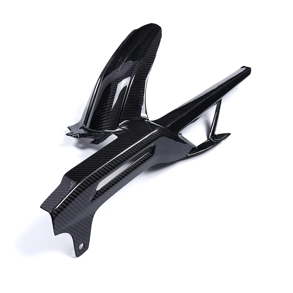 Voor BMW F900 XR-F900R 2020 2021 2022 2023 2024 2025 100% Koolstofvezel ACHTER HUGGER INCL. BOVEN CHAINGUARD - afbeelding 2