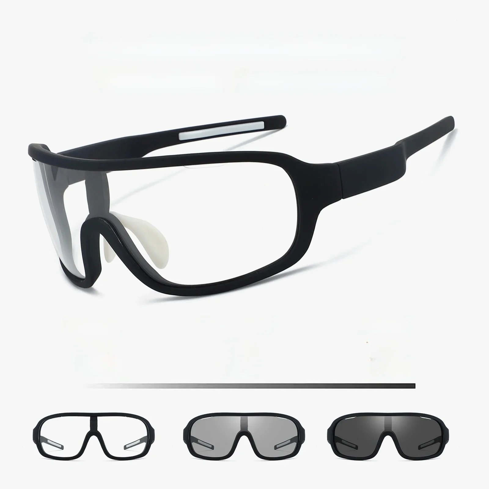 AliExpress RICONE Photochromic Ricone Cycling Glasses Bike Sunglasses Men Eyewear Outdoor Sports MTB Goggles Bicycle Women Riding Hiking Sunglass