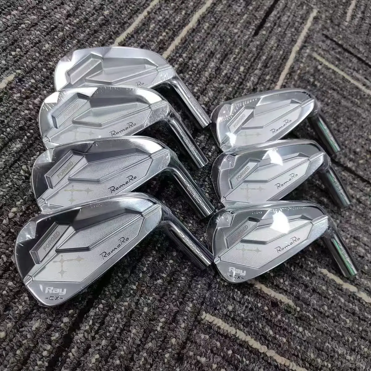 Men's Golf Clubs silvery Romaro Ray cx Golf Irons fourth generation 7pcs 4-9P R/S/SR Flex Steel/Graphite Shaft