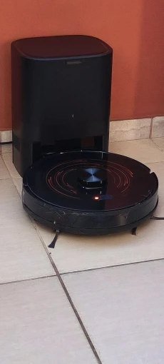 Aspirador de pó robô ABIR K30, estação vazia automática, lidar a laser, sucção 6500PA, mapa multipiso, aparelho seco e molhado para casa inteligente,Voltagem 220V photo review