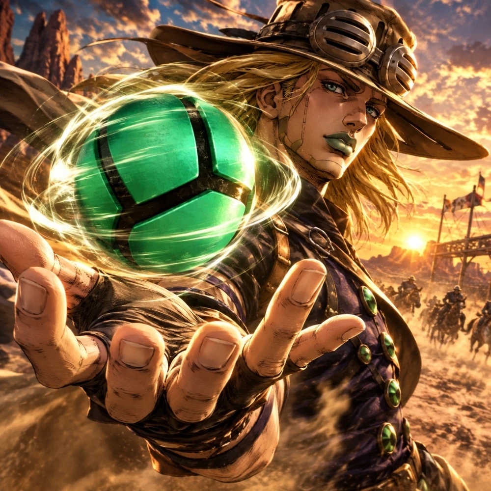 Anime Bizarre Adventure Gyro Z - огляд і ціна Men Accessories For Suit