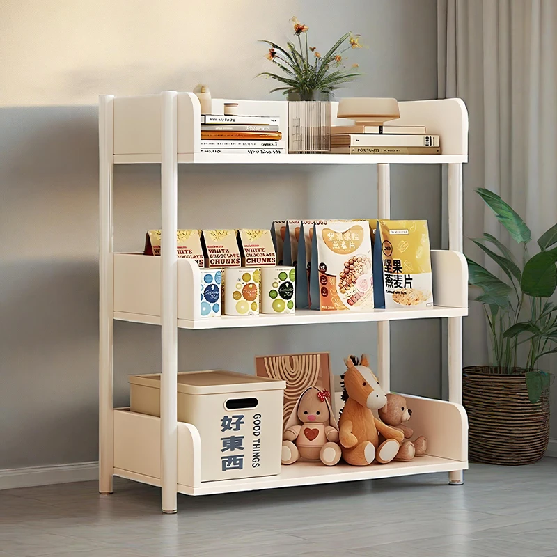 

1 multi-layer easy-to-assemble bookshelf, household storage wardrobe, multi-functional dust-proof miscellaneous storage cabinet