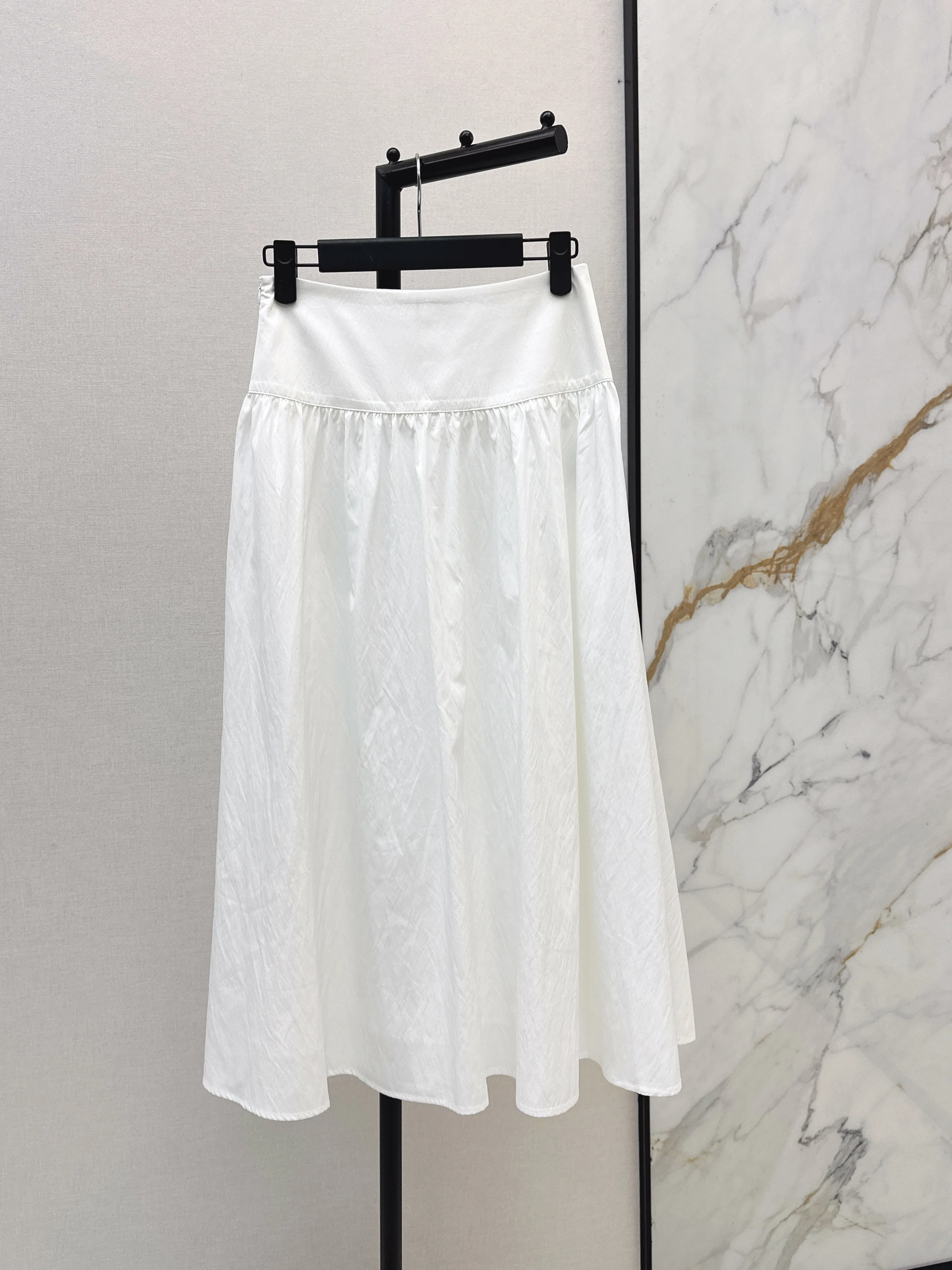 

2026 Spring/Summer New Fashionable Versatile Simple Casual Slimming High-Waisted A-line Skirt For Women
