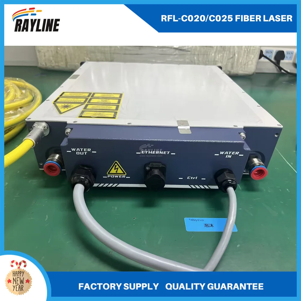 Raycus New Version 2000W Fiber Laser Source RFL-C025 Single Module CW Laser Cutting Source for Handheld Welding Cutting Machine