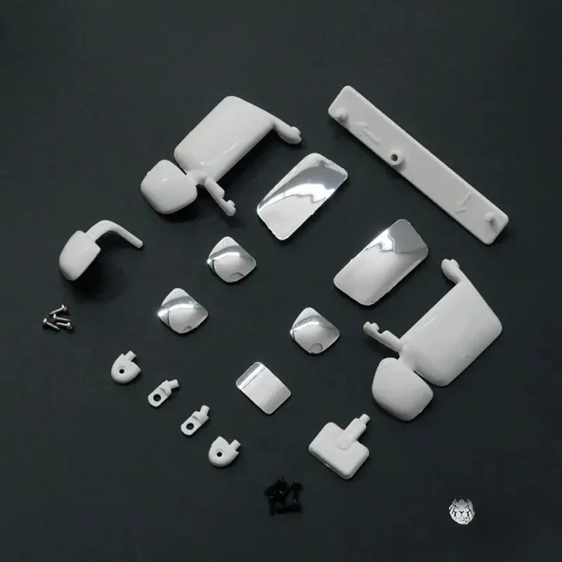 Rétroviseur LESU Tamiya 1/14 tracteur télécommande jouet R620R470 ensemble de miroirs rétroviseur modèle de tête de boue