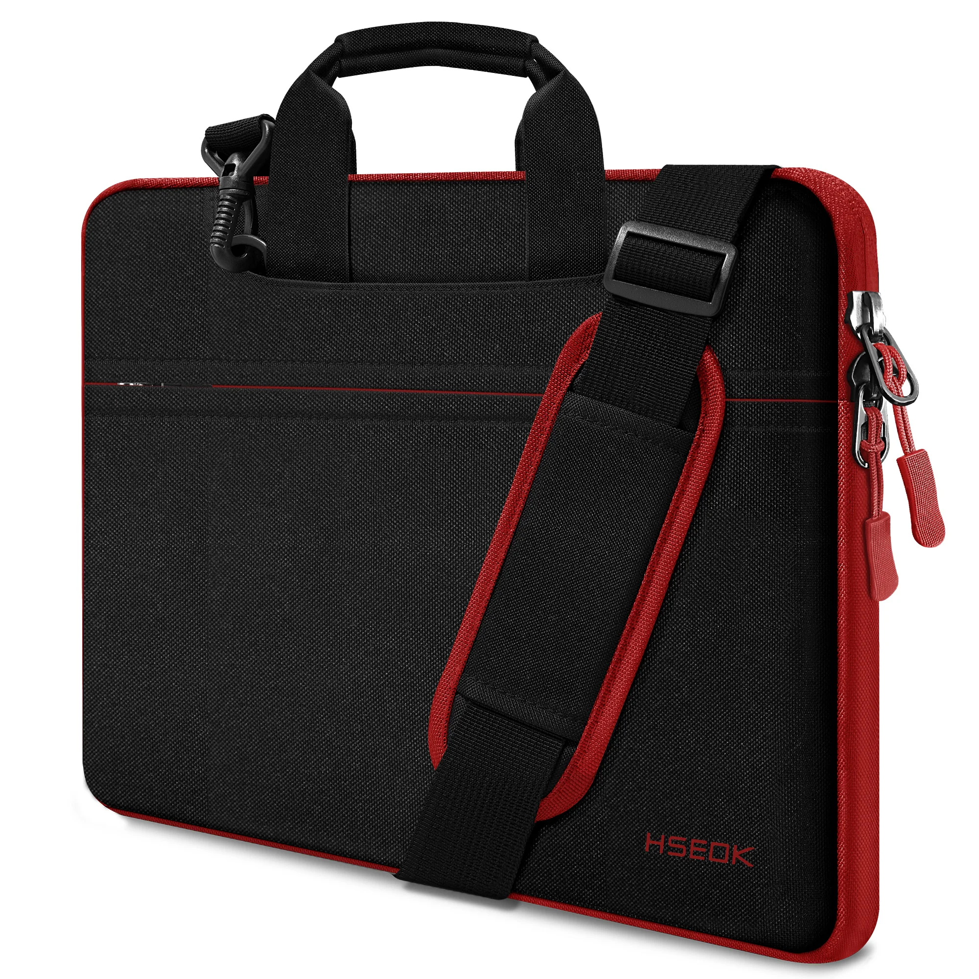 17.3” Laptop Bag for HP Envy, Dell XPS, Lenovo ThinkPad & More - Stylish Messenger Briefcase with Shoulder Strap for Men & Women