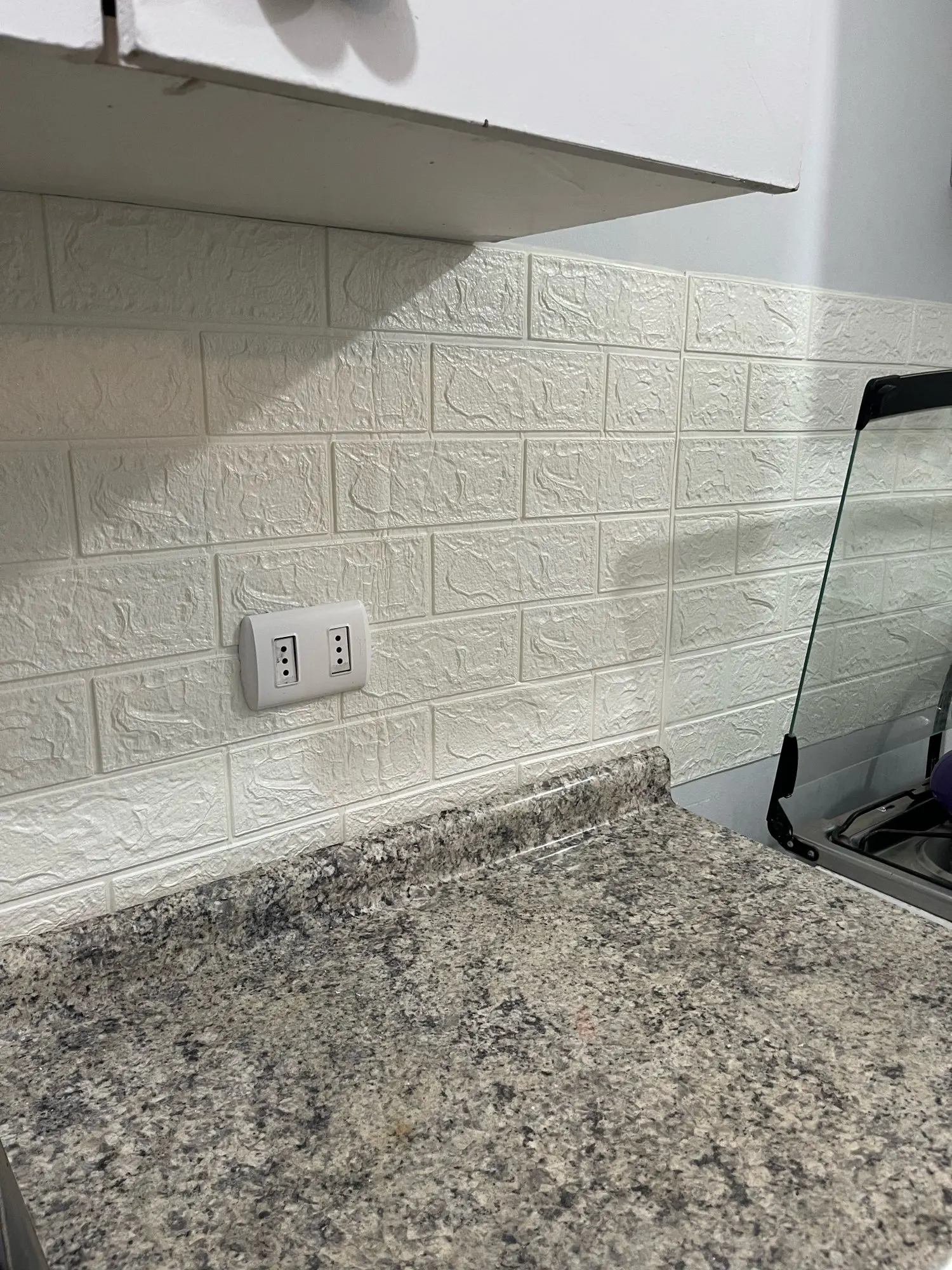 3D Self-Adhesive Wallpaper 70cm*1/5/10m Continuous Waterproof Brick Wall Stickers Living Room Bedroom Children's Room Home Decor photo review