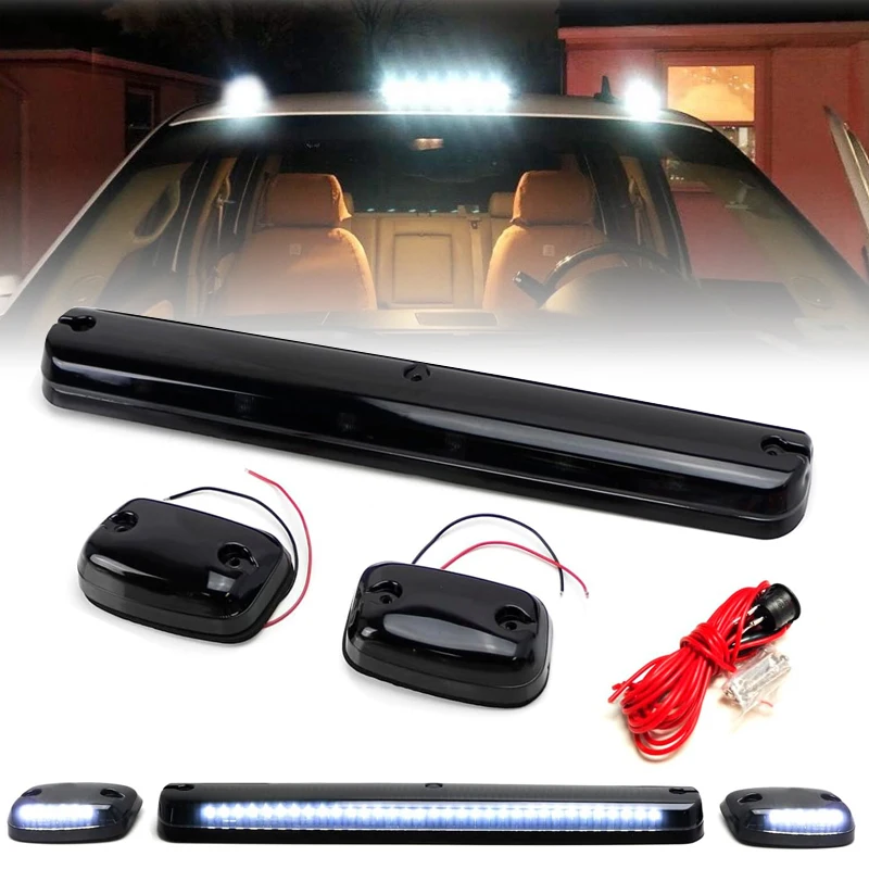 

Светодиодные габаритные огни безопасности на крыше, сигнальная лампа, янтарный свет, подходит для Chevy Silverado GMC Sierra Pickup, автомобильные аксессуары