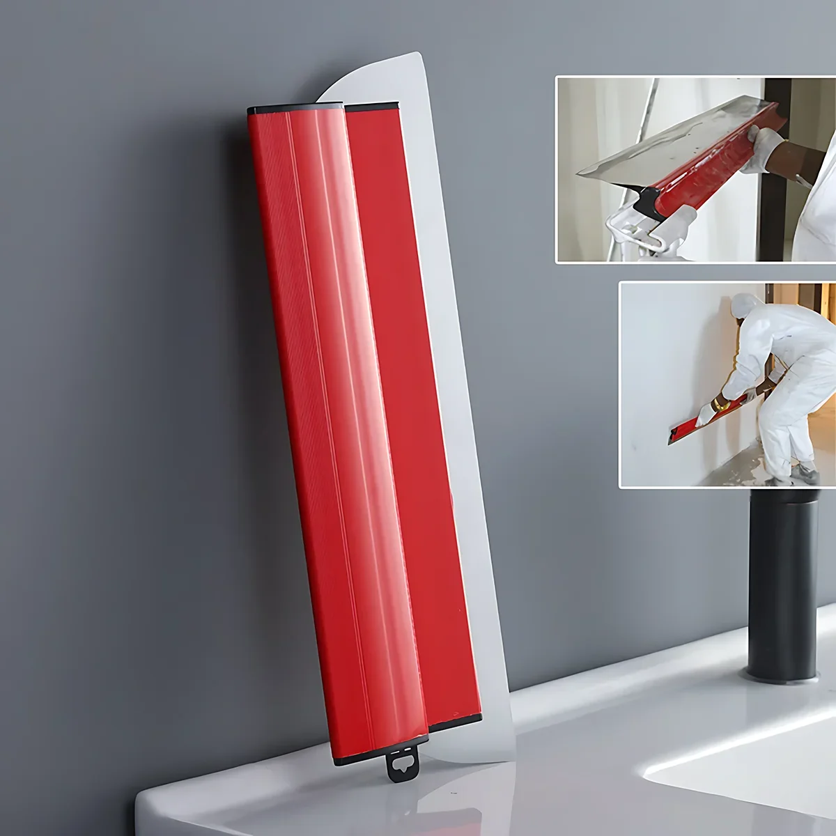 Drywall Smooth Trowel Brush, Wall Flexible Blade Spray, Paint Finishing, Putty Building Tools,