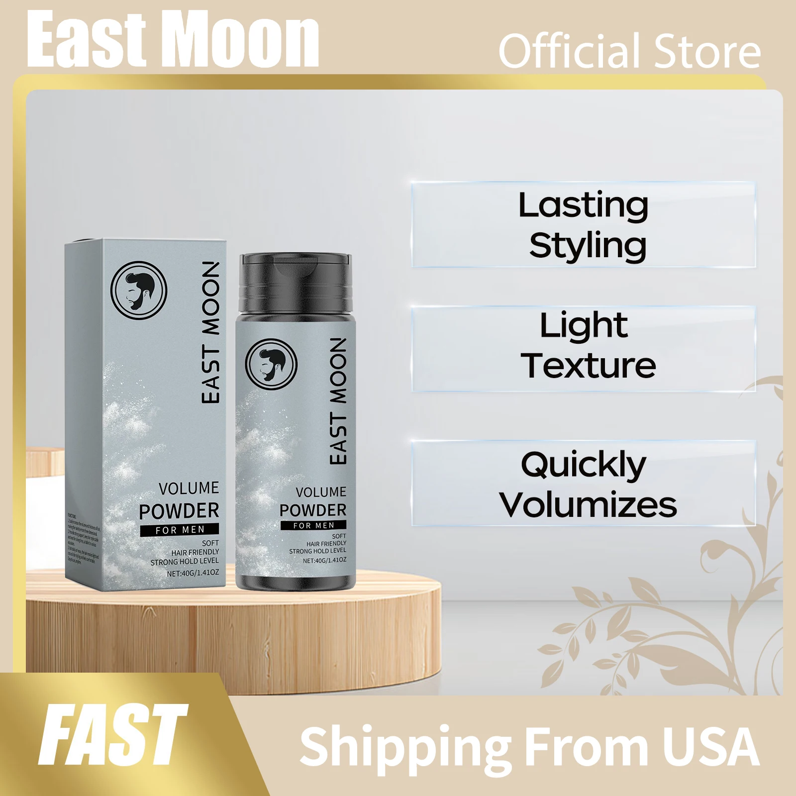 Men Hair Styling Powder Improve Volumizing Keep Fluffy Increasing Mattifying Oil Absorbing Matte Textured Hair Shaping Powders