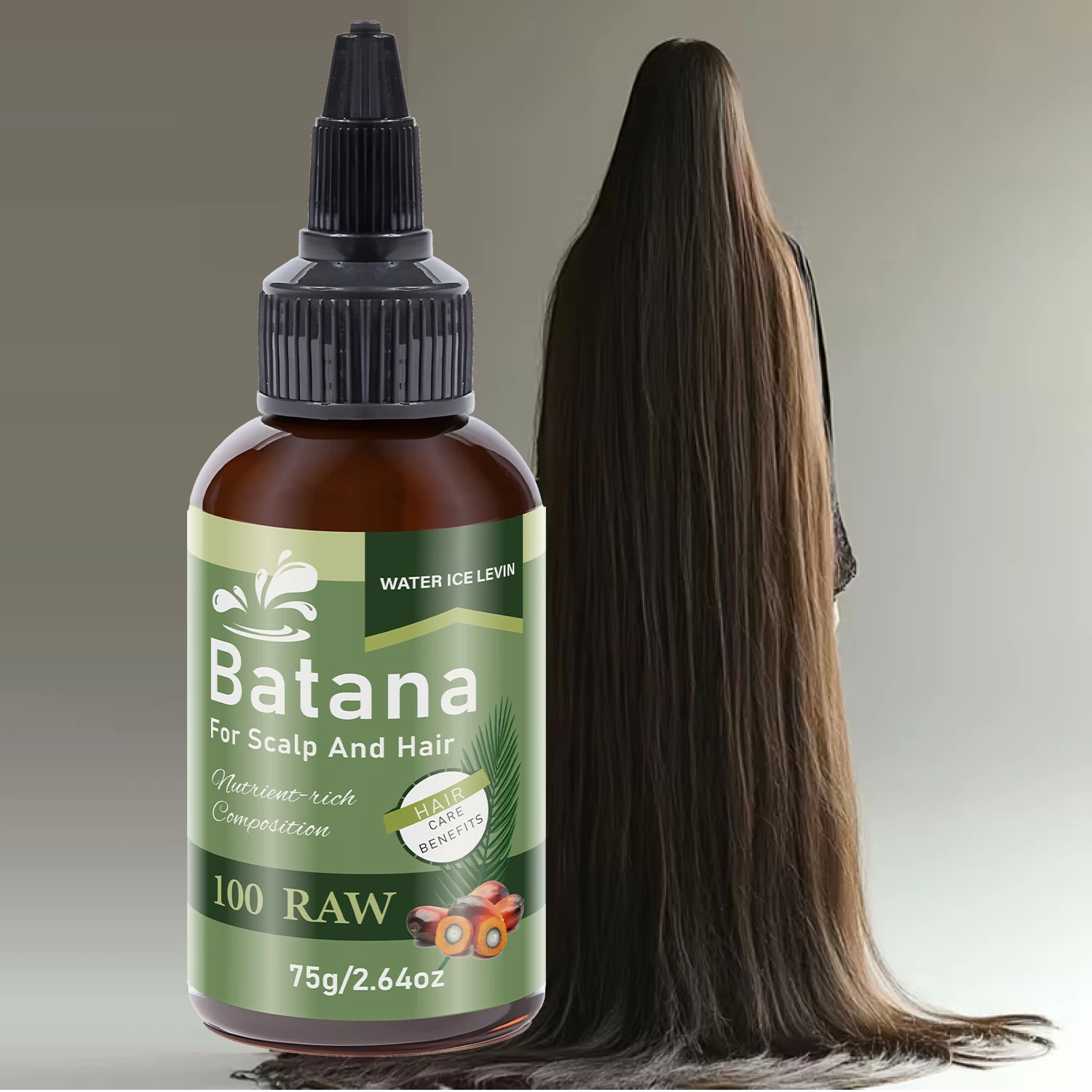 Batana Scalp & Hair Oil with Biotin & Keratin, Deeply Moisturizing & Repairing for All Hair Types, Nourishing Treatment.