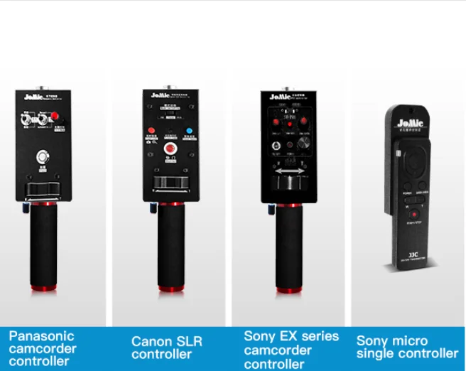 Jianmei camera controllers compatiable for sony panasonic canon JVC DV red acessories for camera jib crane